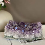 Load image into Gallery viewer, Amethyst Cluster – Vibrating Crystals, Jaipur