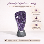Load image into Gallery viewer, Natural Amethyst Geode 5.60kg - Raw Crystal for Healing