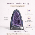 Load image into Gallery viewer, Natural Amethyst Geode 6.20kg - Raw Crystal for Healing