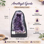 Load image into Gallery viewer, Natural Amethyst Geode 5.20kg - Raw Crystal for Healing