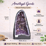 Load image into Gallery viewer, Natural Amethyst Geode 7.60kg - Raw Crystal for Healing