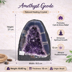 Load image into Gallery viewer, Natural Amethyst Geode 8.60kg - Raw Crystal for Healing
