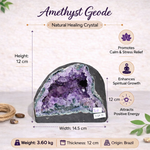 Load image into Gallery viewer, Natural Amethyst Geode 3.0kg - Raw Crystal for Healing