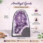 Load image into Gallery viewer, Natural Amethyst Geode 12.40kg - Raw Crystal for Healing