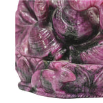 Load image into Gallery viewer, Ruby Ganesha Idol 514g – Premium Ganpati Murti for Prosperity & Strength