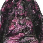 Load image into Gallery viewer, Ruby Buddha Idol 199g – Meditation Statue for Peace & Positive Energy