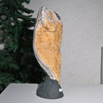Load image into Gallery viewer, Natural Citrine Geode Cluster 8.90kg – Giant Wealth Attraction Crystal Cave