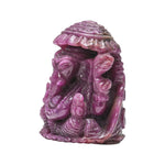 Load image into Gallery viewer, Mozambique Ruby Ganesha Idol 950cts – Premium Red Stone Ganpati for Wealth