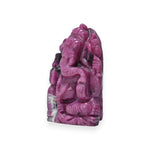 Load image into Gallery viewer, Ruby Ganesha Idol 366cts – Hand Carved Ganpati Statue for Success & Strength