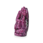 Load image into Gallery viewer, Ruby Ganesha Idol 366cts – Hand Carved Ganpati Statue for Success & Strength