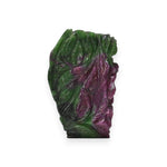 Load image into Gallery viewer, Ruby Zoisite Ganesha Idol 535cts – Hand Carved Ganpati for Balance & Growth