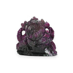 Load image into Gallery viewer, Ruby Ganesha Idol 315cts – Red Stone Ganpati Murti for Power & Prosperity