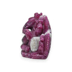 Load image into Gallery viewer, Ruby Ganesha Idol 387.5cts – Decorative Ganpati Murti for Home & Vastu