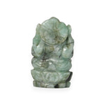 Load image into Gallery viewer, Emerald Ganesha Idol 120cts – Spiritual Ganpati Statue for Prosperity & Harmony