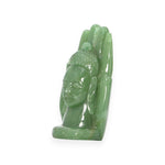 Load image into Gallery viewer, Green Aventurine Buddha Idol 2527cts – Hand Carved Stone Statue for Peace & Prosperity