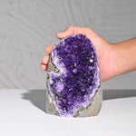 Load image into Gallery viewer, Natural Amethyst Geode 1273g - Raw Crystal for Healing