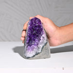 Load image into Gallery viewer, Natural Amethyst Geode 870g - Raw Crystal for Healing