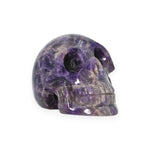 Load image into Gallery viewer, Amethyst Skull 585.5g – Large Crystal Skull for Décor & Spiritual Use