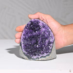 Load image into Gallery viewer, Natural Amethyst Geode 528g - Raw Crystal for Healing