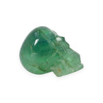 Load image into Gallery viewer, Green Fluorite Skull 209g – Decorative Crystal Skull for Focus & Clarity
