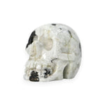Load image into Gallery viewer, Rainbow Moonstone Skull 76g – Mystic Stone Skull for Intuition & Decor