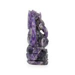 Load image into Gallery viewer, Amethyst Ganesha Idol 2759g – Heavy Spiritual Ganesha Statue for Prosperity