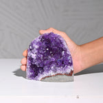 Load image into Gallery viewer, Natural Amethyst Geode 736g - Raw Crystal for Healing