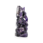 Load image into Gallery viewer, Amethyst Ganesha Idol 2736g – Premium Large Ganpati Murti for Temple & Home