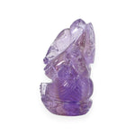 Load image into Gallery viewer, Amethyst Ganesha Statue 108g – Spiritual Idol for Wealth & Success