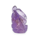 Load image into Gallery viewer, Amethyst Ganesha Idol 106g – Spiritual Ganpati Murti for Home & Vastu