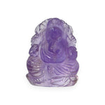 Load image into Gallery viewer, Amethyst Ganesha Idol 62g – Purple Stone Statue for Good Luck & Harmony