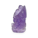 Load image into Gallery viewer, Amethyst Ganesha Idol 62g – Purple Stone Statue for Good Luck & Harmony
