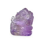 Load image into Gallery viewer, Amethyst Ganesha Idol 70g – Hand Carved Purple Stone for Peace & Spiritual Energy