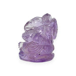 Load image into Gallery viewer, Amethyst Ganesha Idol 70g – Hand Carved Purple Stone for Peace & Spiritual Energy