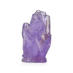 Load image into Gallery viewer, Amethyst Krishna Statue 74g – Natural Stone Idol for Devotion & Calm Energy