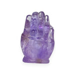 Load image into Gallery viewer, Amethyst Krishna Statue 74g – Natural Stone Idol for Devotion & Calm Energy