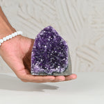 Load image into Gallery viewer, Natural Amethyst Geode 560g - Raw Crystal for Healing