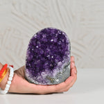 Load image into Gallery viewer, Natural Amethyst Geode 1080g - Raw Crystal for Healing