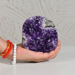 Load image into Gallery viewer, Natural Amethyst Geode 902g - Raw Crystal for Healing
