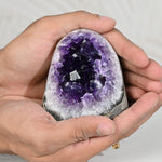 Load image into Gallery viewer, Natural Amethyst Geode 497g - Raw Crystal for Healing