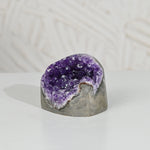 Load image into Gallery viewer, Natural Amethyst Geode 389g - Raw Crystal for Healing
