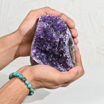 Load image into Gallery viewer, Natural Amethyst Geode 1533g - Raw Crystal for Healing