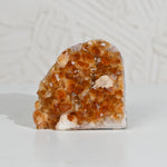 Load image into Gallery viewer, Natural Citrine Geode 870g – Raw Healing Crystal for Wealth & Positive Energy