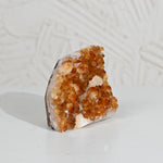 Load image into Gallery viewer, Natural Citrine Geode 870g – Raw Healing Crystal for Wealth & Positive Energy