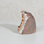 Load image into Gallery viewer, Natural Citrine Geode 870g – Raw Healing Crystal for Wealth & Positive Energy