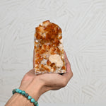 Load image into Gallery viewer, Citrine Geode 1108g – Raw Crystal for Abundance & Energy Flow