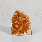 Load image into Gallery viewer, Citrine Geode 638g – Raw Crystal for Wealth Energy & Home Decor
