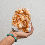 Load image into Gallery viewer, Raw Citrine Formation 1460g – Healing Stone for Positive Energy & Balance