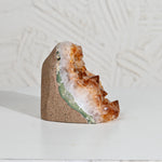 Load image into Gallery viewer, Natural Citrine Geode 1120g – Raw Healing Crystal for Wealth & Positive Energy