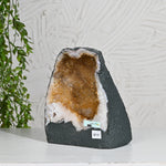 Load image into Gallery viewer, Compact Citrine Geode 3.85kg – Raw Healing Stone for Positive Vibes